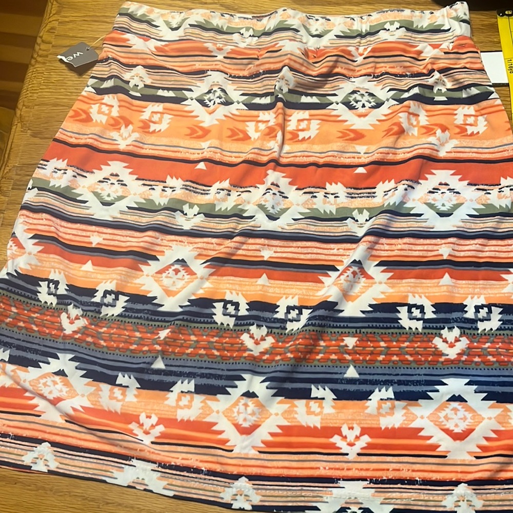 Derek heart mini skirt, size M, NWT